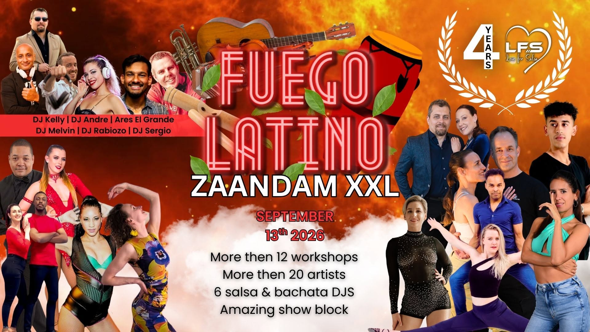 Fuego Latino XXL Zaandam